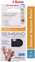 Anti-Nausea Acupressure Wristband for Motion Sickness, Child (Colors May Vary) (Child Band (4 Boxes))