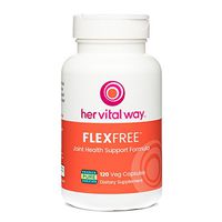 FlexFree Vegan GreenGrown Vegetable-Sourced Glucosamine and OptiMSM Joint Health Support