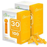 Care Touch Twist Top Lancets 30 Gauge, 200 Lancets