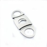 Lisin Cigar Scissors,Top Quality Stainless Steel Dual Blade Cigar Cutter Scissors Best For Gift