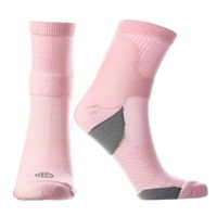 Doctor's Choice Plantar Fasciitis Compression Crew Socks, Mens & Womens Pain Relief for Achilles Tendonitis & Arch Support 10-20 mmHg Compression (Pink, Medium)