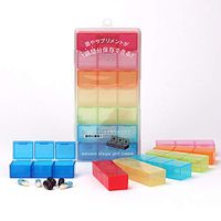 JapanBargain, Japanese 7days 3times in-a-Day Rainbow Pill Case (3)