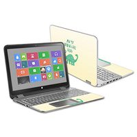 MightySkins Skin Compatible with HP Envy x360 15.6" - All My Friends are Dead | Protective, Durable, and Unique Vinyl Decal wrap Cover | Easy to Apply, Remove, and Change Styles | Made in The USA