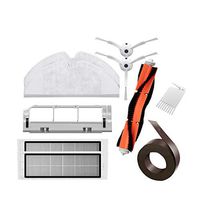 Replacement Parts for Xiaomi RoboRock T65 Vacuum Cleaner Accessories/Replenishment Kit, 2 Filter +2 Side Brush +1 Rolling Brush +1 Cleaning Brush +1 Brush Cover +2 Mop +1Virtual Magnetic Stripe