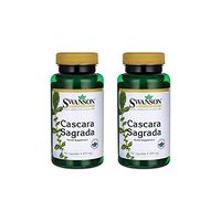 Swanson Cascara Sagrada 450 mg 100 Caps 2 Pack