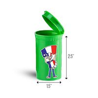 France Flag Sport Fan First Aid Case Pill Container ID 6916G