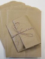 Mycraftsupplies 200 Brown Kraft Paper Bags, 4 X 6 Inches