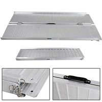 Aluminum Wheelchair Ramp 5'Ft Briefcase Fold Utility Loading Ramp for Wheelchairs Scooters Mobility