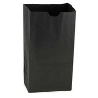 Hygloss Products Black Paper Bags – For Party Favors, Arts, Crafts 3.5 x 6 x 11 Inch, 100 Pack