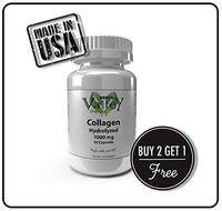 1000mg Colageno Hidrolizado 30 Capsules para Hombres y Mujeres