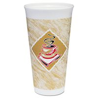 Dart 20X16G 20 oz Cafe G Foam Cup (Case of 500)