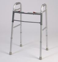 Adult Dual Button Folding Walker