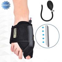 Bunion Corrector and Orthopedic Pneumatic Bunions SplintsNight and Day Time, Toe Straightener Broken Toe Support for Hallux Valgus, Hammer Foot Pain Relief Treatment for Right Foot