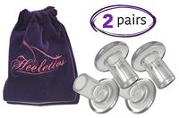 Heelettos Clear High Heel and Stiletto Shoes Protectors with Free Carry Pouch (2)