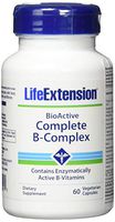 Life Extension Bio-Active Complete B-Complex, 60 Vegetarian Capsules (2)