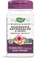 Nature's Way Echinacea, Astragalus and Reishi, 100 Capsules (Pack of 2)