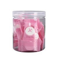 TOPBATHY Compressed Towel Napkin Tissue Cotton Portable Disposable Hand Wipe for Outdoor Camping Travel Hiking Sport Salon Cleansing Tool 50 Pcs