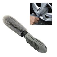 Car Wheel Tire Rim Scrub Brush Hub Clean Wash Useful Brush Car Truck Motorcycle Bike Washing Cleaning Tool ABBOTT