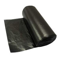 13-15 Gallon Black Kitchen Garbage Bag Thin Material Trash Bags 100 Counts Trash Can Liners 25.6 X 31 Inch