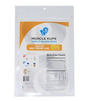 Muscle Kups Complete Protein Drink with Caffeine and Grass Fed Collagen Peptides for Added Health Support and Energy, 30 Servings, Yerba Mango Tangerine