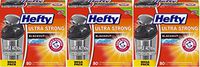 Hefty Ultra Strong Tall Kitchen Drawstring Trash Bags - 13 Gallon - 3 Pack
