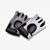 Sports Fitness Gloves, Comfortable and Breathable Fitness Gloves, Suitable for Sports Bikes, Wrist Strength Training (Pair) 2 Colors Optional (Color : Gray A)