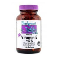 Bluebonnet Nutrition Vitamin E 400 I.U. Mixed, Mixed 100 SG 400 I.U.(Pack of 3)