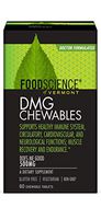 FoodScience of Vermont DMG Chewables, Immune Support Supplement- 500 mg Aangamik DMG, 60 Chewable Tablets