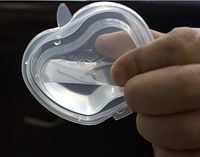 Plastic Portion Cups,BPA Free 2.7 Oz Apple Shape Clear Cups with Lids,Will Not Leak, Dessert Cups,Pudding Cup Jelly Cup,Souffle Portion Container 50-Count Useful for any Party