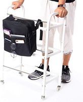 HNYG Wheelchair Storage Bag for Carrying Loose Items, Rollator Back Bag, Durable Mobility Scooter Pouch