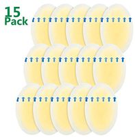 Povihome 15 Pack Blister Gel Guard, | Large Size | Adhesive Heel Blister Cushion Bandages for Blister Prevention, Hydrocolloid Heel Pads Guard Skin from Rubbing Shoes