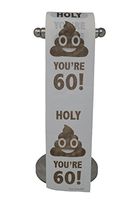 Happy 60th Birthday Toilet Paper Prank Funny Gag Gift!