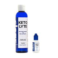 Keto Lyte Electrolyte Drops for Keto Flu, Leg Cramps | Rapid Hydration | NO Sugar - NO CARB - NO ADDITIVES | Made in USA | (8.3 oz - 100 Servings)