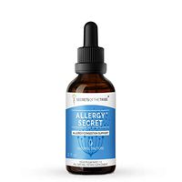 Secrets Of The Tribe - Allergy Secret, Allergy/Congestion Support, Herbal Supplement Blend Drops Alcohol Liquid Extract (2 fl oz)