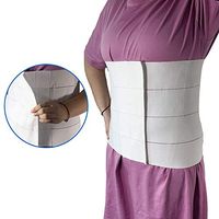 Abdominal Binder Post Surgery for Women Men Belly Binder Stomach Compression Abdominal Belt After Surgery Abdomen Binder Compression Support Waist Binder Bariatric C Section Belly Wrap (32-42 in)