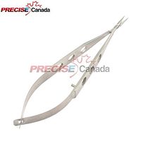 PRECISE CANADA: VANNAS CAPSULOTOMY SCISSORS 3.25” DELICATE SHARP TIP CURVED PC
