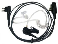 SUNDELY FBI Style Covert Headset Earpiece Mic for Motorola Radios SP10 SP21 CT150 CT250 CT450 2-Pin Jack