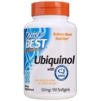 Doctor's Best Ubiquinol with Kaneka QH, Non-GMO, Gluten Free, Soy Free, Heart Health, 50 mg, 90 SoFtgels