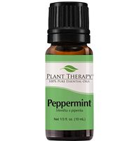 Plant Therapy Peppermint Essential Oil | 100% Pure, Undiluted, Natural Aromatherapy, Therapeutic Grade | 10 Milliliter (⅓ Ounce)