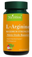 L-Arginine Maximum Strength HCI Capsules, 100 Counts per Bottle