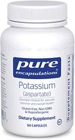 Pure Encapsulations - Potassium (Aspartate) - Hypoallergenic Supplement to Support Nerves, Muscles, Blood Flow, and Cardiovascular Health - 90 Capsules