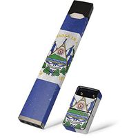 Skinit Decal Wrap for Juul E-Cigarette - Originally Designed El Salvador Flag Distressed Design