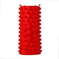 Pebble Toe Pressure Plate Foot Massage Pad Cover Yoga Mat 40 * 29 cm (Red)