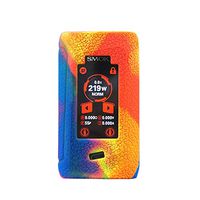 KKmod Silicone Case for Smok Morph 129W, Anti-Slip Protective Silicone Case Skin Rubber Cover for Smok Morph Vape Box Rubber case wrap Shield (Rainbow)