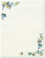 Great Papers! Painted Border Letterhead