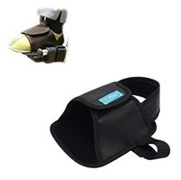 LUCKYYAN Seat Wheelchair Elderly Patient Safety Restraint Shoes ,Fixed Shoes ,To Prevent the Foot Into the Car, Suitable for Left and Right Foot Use,Washable,20.5×15.5CM,One Pair (BLACK)