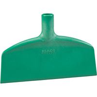 Remco 29112 Green Beveled Nylon Blade Stiff Floor Scraper, 6.75" L x 10.25" W