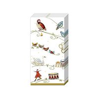 IHR 10 Luxury Paper Pocket Tissues- 12 Days of Xmas