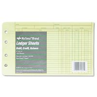 RED14055 - National Extra Sheets for Four-Ring Ledger Binder