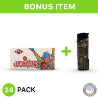 Joker Rolling Papers - 1 1/2 (24) with LED Lighter